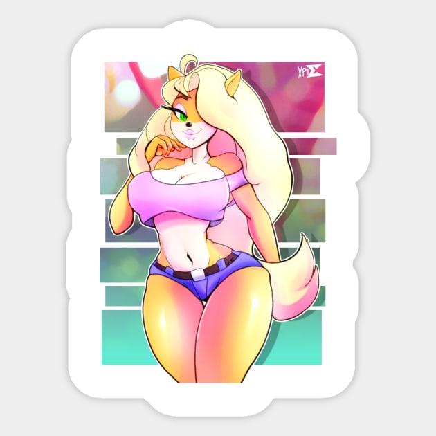 Thicc Bandicoot Sticker by XPISigma